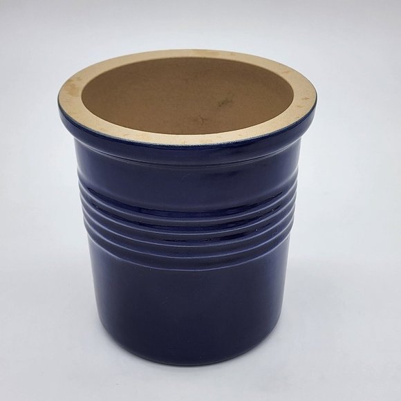 The Pampered Chef Other - The Pampered Chef Family Heritage Stoneware Crock Colbalt Blue
